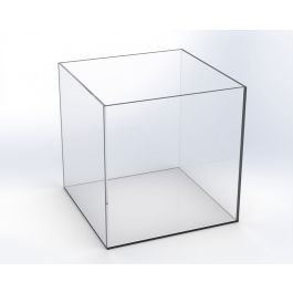 MEDIUM ACRYLIC DISPLAY CASE WITH BASE - SELF ASSEMBLY
